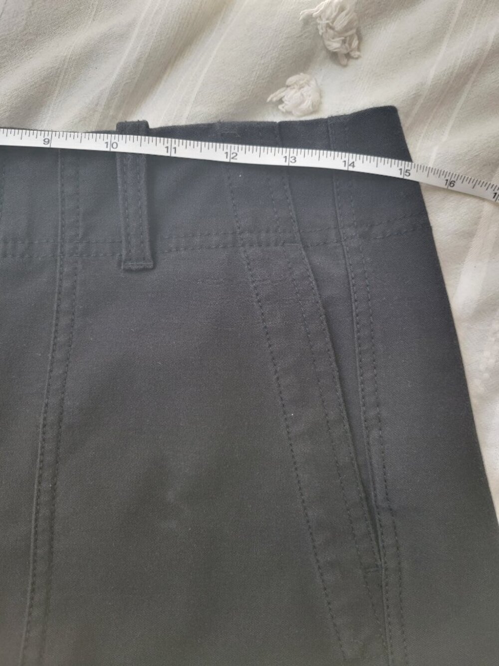 Athleta Wide Leg Crop Pant Black Quiet Luxury Travel Workwear Athleisure sz 10 - Picture 8 of 11